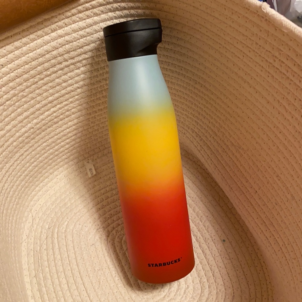 Starbucks Rainbow Ombré Water Bottle